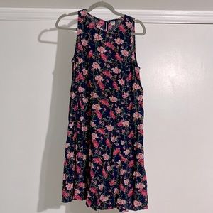 Old navy spring floral dress size medium
